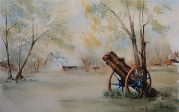 La vieille charrette