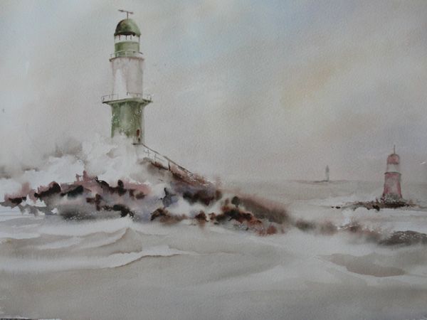 Le phare vert