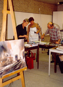 Tazio Bernmonti, aquarelliste et pastelliste français